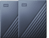 WD My Passport Ultra 5TB Blue - Duo Pack
