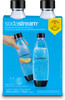 SodaStream Bouteilles Matière Synthétique 1 Litre Lot de 2