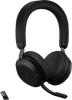 Jabra Evolve2 MS TEAMS 75 Casque de Bureau Sans Fil USB-A Noir