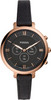 Fossil Monroe Hybrid HR FTW7035 Or rose/Noir