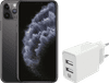 iPhone 11 Pro 64 Go Gris Sidéral Reconditionné (Comme Neuf) + XtremeMac Chargeur USB-A