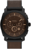 Fossil Gen 6 Hybrid Noir/Brun 45 mm