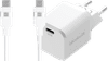 BlueBuilt Power Delivery Oplader 30W + Usb C Kabel 1,5m Nylon Wit