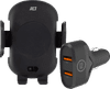 ACT Support de Téléphone Voiture Grille d'Aération/Tableau de Bord avec Charge Sans Fil + Chargeur 18 W
