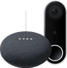 Google Nest Mini Grijs + Google Nest Hello