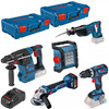 Bosch Professional 5 Toolkit 18V 0615990M2X combiset
