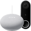 Google Nest Mini Wit + Google Nest Hello