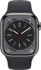Apple Watch Series 8 4G 41 mm Graphite Inox Bracelet Sport Minuit