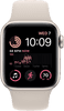 Apple Watch SE (2022) 4G 40 mm Aluminium Lumière Stellaire Bracelet Sport Lumière Stellaire