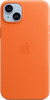 Apple iPhone 14 Plus Back Cover with MagSafe Leather Orange