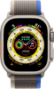 Apple Watch Ultra 4G 49mm Trail Band Blauw/Grijs M/L