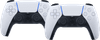 Sony PlayStation 5 DualSense Wireless Controller White Duo Pack