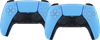 Sony PlayStation 5 Manette DualSense Sans Fil Starlight Blue Lot de 2
