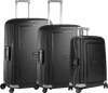 Samsonite S'Cure Spinner 75+69+55 cm Black Kofferset