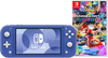 Nintendo Switch Lite Blauw + Mario Kart 8 Deluxe Switch