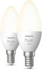 Philips Hue Kaarslamp White E14 Duo pack