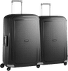 Samsonite S'Cure Spinner 75cm Duo Pack Black