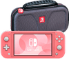 Nintendo Switch Lite Koraal + Bigben Officiële Nintendo Switch Lite Beschermtas
