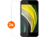 BlueBuilt Apple iPhone SE 2022 / SE 2020 / 8 / 7 Screenprotector Glas Duo Pack