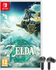 The Legend of Zelda Tears of The Kingdom Nintendo Switch + JBL Quantum TWS
