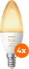Philips Hue Ampoule Bougie White Ambiance E14 Lot de 4