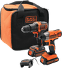 BLACK+DECKER BCK21S2S-QW Set combiné
