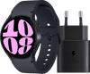 Samsung Galaxy Watch 6 Black 40mm + Samsung Charger