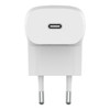 Belkin PPS Chargeur Power Delivery avec Port USB-C 20 W Blanc