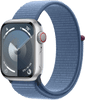 Apple Watch Series 9 4G 41mm Silver Aluminum Sport Watch Strap