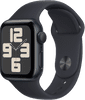 Apple Watch SE (2022) 40 mm Minuit Aluminium Bracelet Sport S/M