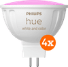 Philips Hue Spot White and Color MR16 Lot de 4