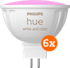 Philips Hue Spot White and Color MR16 Lot de 6