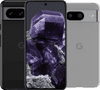 Google Pixel 8 128GB Black 5G + BlueBuilt Back Cover Transparent