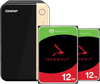 QNAP TS-264-8G + Seagate Ironwolf 12 To Lot de 2