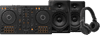 Pioneer DJ DDJ-FLX4 + Pioneer DJ HDJ-CUE1 + Pioneer DJ DM-50D Zwart
