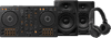 Pioneer DJ DDJ-FLX4 + Pioneer DJ HDJ-CUE1 + Pioneer DJ DM-50D-BT Zwart