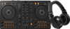 Pioneer DJ DDJ-FLX4 + Pioneer DJ HDJ-X7 Black