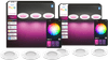 Philips Hue Spot Encastré Slim Lot de 6 - White and Color - 90 mm - Blanc