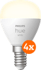 Philips Hue Ampoule Globe White E14 Lot de 4