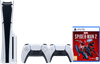 PlayStation 5 Slim Disc Edition + Marvel's Spider-Man 2 + Manette Supplémentaire Blanc
