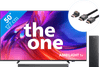 Philips The One 50PUS8508 - Ambilight (2023) + Soundbar + Hdmi kabel