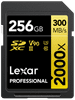 Lexar Professional SDXC 2000x GOLD 256 Go 260 Mo/s