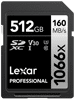 Lexar Professional SDXC 1066x SILVER 512 Go 120 Mo/s
