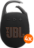 JBL Clip 5 Noir Lot de 4
