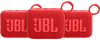 JBL Go 4 Rouge Lot de 3