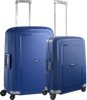 Samsonite S'cure Valise à 4 Roulettes 55 + 69 cm Bleu Foncé Set de Valises