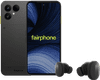 Fairphone 6+ 256GB Zwart 5G + Fairbuds Wireless Zwart