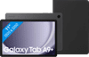 Samsung Galaxy Tab A9 Plus 11 Pouces 128 Go Wifi et 5G Gris + BlueBuilt Book Case Noir