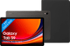 Samsung Galaxy Tab S9 11 pouces 128 Go Wifi et 5G Noir + BlueBuilt Book Case Noir