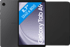 Samsung Galaxy Tab A9 8,7 inch 128GB Wifi en 4G Grijs + BlueBuilt Book Case Zwart